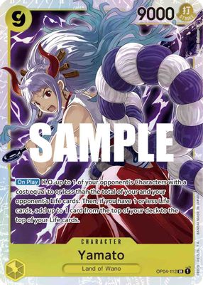 Yamato OP04-112 card