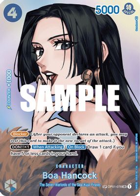 Boa Hancock OP01-078 card