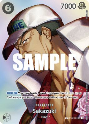 Sakazuki OP02-099 card
