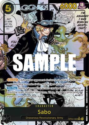 Sabo OP04-083 card