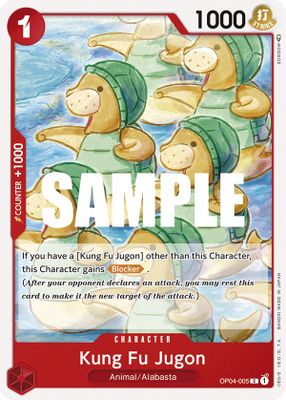 Kung Fu Jugon OP04-005 card
