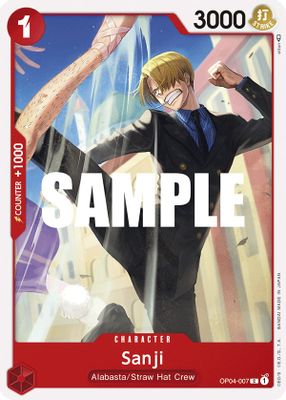 Sanji OP04-007 card