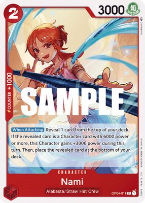Nami OP04-011 card