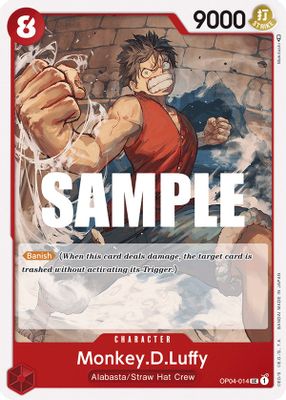 Monkey.D.Luffy OP04-014 card
