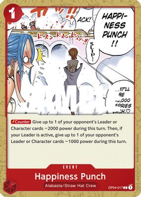 Happiness Punch OP04-017 card