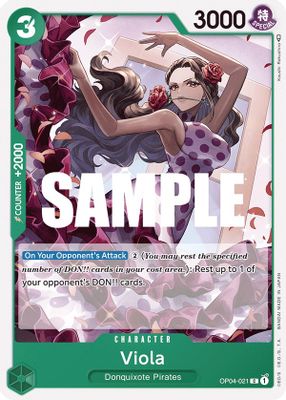 Viola OP04-021 card