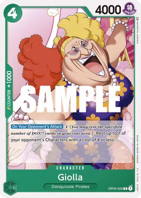 Giolla OP04-025 card