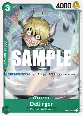 Dellinger OP04-029 card
