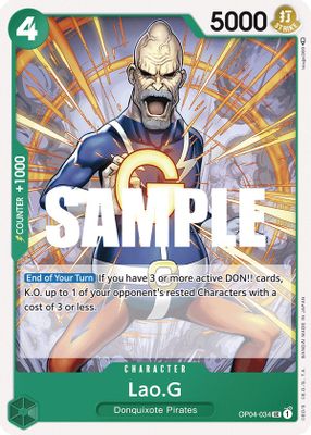 Lao.G OP04-034 card
