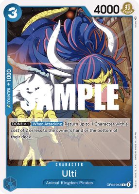 Ulti OP04-043 card