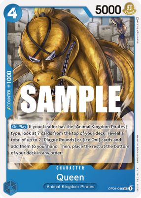 Queen OP04-046 card