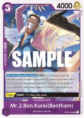 Mr.2.Bon.Kurei OP04-069 card