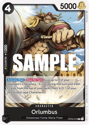 Orlumbus OP04-079 card