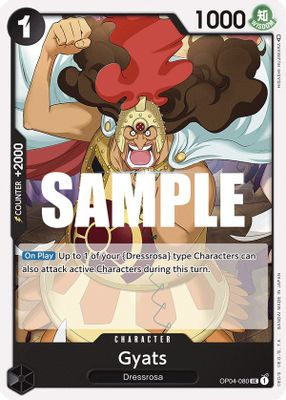 Gyats OP04-080 card