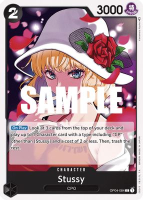 Stussy OP04-084 card