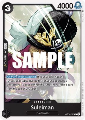Suleiman OP04-085 card