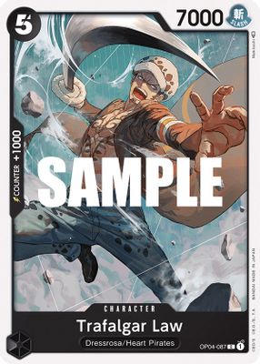 Trafalgar Law OP04-087 card