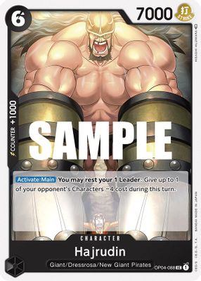 Hajrudin OP04-088 card