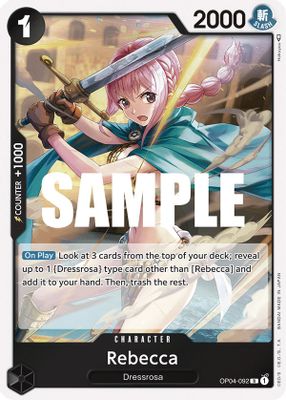 Rebecca OP04-092 card