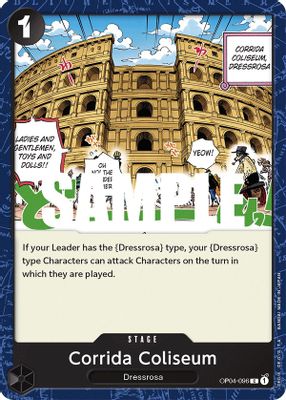 Corrida Coliseum OP04-096 card