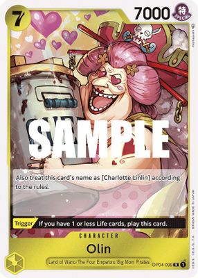 Olin OP04-099 card