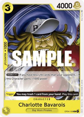 Charlotte Bavarois OP04-106 card