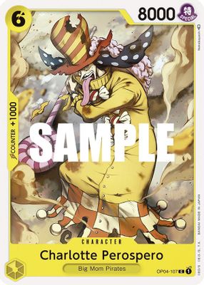 Charlotte Perospero OP04-107 card