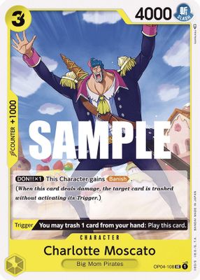 Charlotte Moscato OP04-108 card