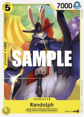 Randolph OP04-114 card