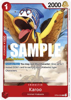Karoo OP04-004 card