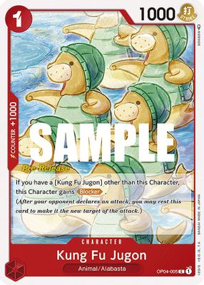 Kung Fu Jugon OP04-005 card