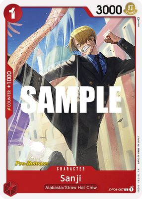 Sanji OP04-007 card