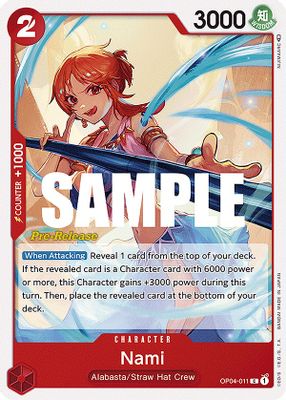 Nami OP04-011 card