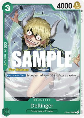 Dellinger OP04-029 card