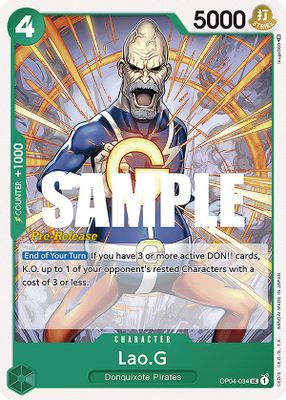 Lao.G OP04-034 card