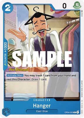 Hanger OP04-050 card