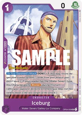 Iceburg OP04-059 card