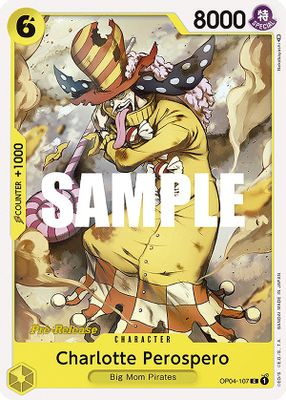 Charlotte Perospero OP04-107 card