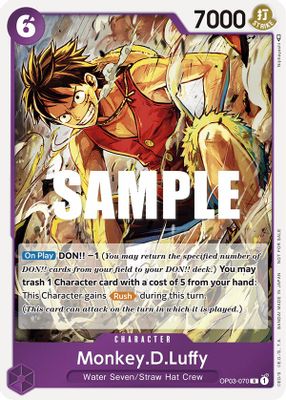 Monkey.D.Luffy OP03-070 card