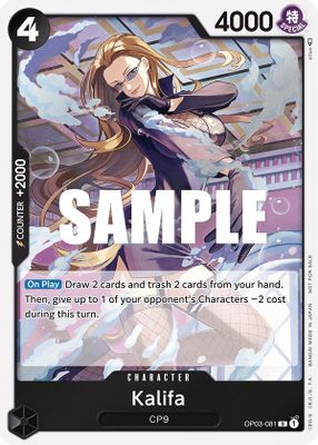Kalifa OP03-081 card