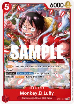 Monkey.D.Luffy ST01-012 card