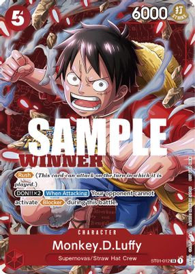 Monkey.D.Luffy ST01-012 card