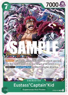 Eustass"Captain"Kid ST02-013 card