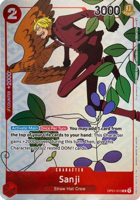 Sanji OP01-013 card