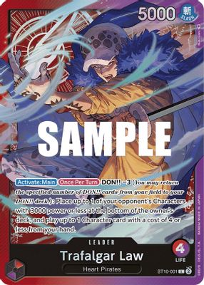 Trafalgar Law ST10-001 card