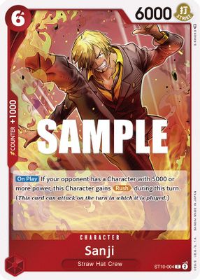 Sanji ST10-004 card
