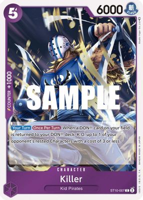 Killer ST10-007 card