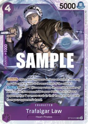 Trafalgar Law ST10-010 card