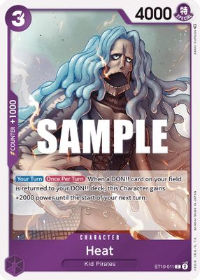 Heat ST10-011 card