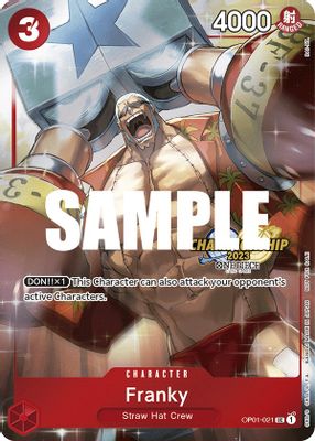 Franky OP01-021 card